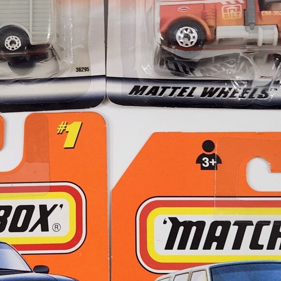 Matchbox Work Trucks Peterbilt Volvo Bedford Tanker Garbage Diecast Cars Lot MOC - Picture 8 of 15